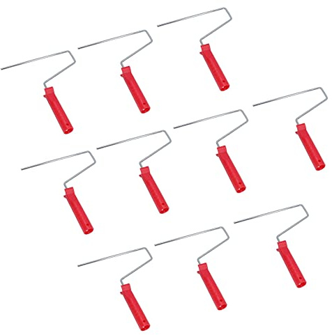 10in (250mm) Paint Painting + Decorating Roller Handle Frame Plastic Handle 10pc