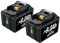 2 Packs 18V 9000mAh Batterie de Remplacement pour Makita BL1850B BL1850 BL1860B BL1860 BL1840 BL1845 BL1835 BL1830 BL1815 LXT-400