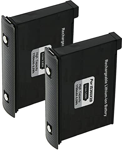 2er-Set Akku für die Insta360 X3 Action Kamera | kompatibel mit Insta IS360X3B (1800mAh)