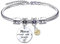 JRZDFXS Bracelet Nounou,Cadeau Nounou,Assistante Maternelle,Auxiliaire de Puériculture,Nourrice,Cadeau de fin de contrat chouette,Bracelet Cabochon Breloque Coeur,Crèche,Fait Main (6)