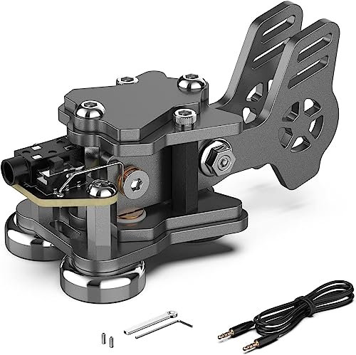 Putikeeg CW Morse Taste, Telegrafen Taste, Amateurfunk CW Taster, Morse Code geraet, Telegrammtastatur, Morsecode Sender, ham Radio Morsecode Sender (Gray)