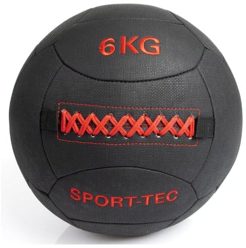Sport-Tec Wall-Ball Robusta, 35 cm, 6 kg, rot