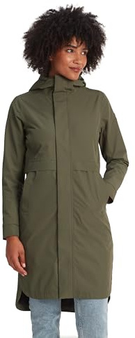 TOG24 Saunter Womens Waterproof Jacket, Hood Layer 10k Wind Windproof Rain | Polyester, Coat, Breathable, DWR coating, Moisture-wicking, Ribbed cuffs, Everyday wear