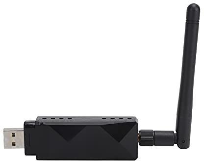 Adaptador WiFi USB Inalámbrico NetCard AR9271 con Antena Desmontable 2DBI para TV, Ordenador, Acceso a Internet Estable y Rápido