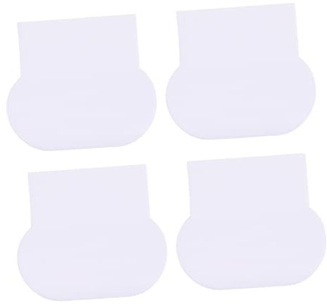Veemoon 4 Pièces Lève-couvercle De Toilette Support Poignées De Cuvette Levier De Poignée Siège Portable Ascenseur Blanche Pc