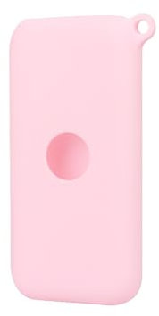 FTRONGRT Case for Apple Vision Pro Battery, with Lanyard, Soft Silicone, Waterproof, Stain-Proof and Drop-Proof, Portable Power Bank Protective Case for Apple Vision Pro Battery - Pink