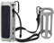 Étui Sliocne pour JBL Flip 6, Haut-Parleur Bluetooth Portable Léger Voyage Housse Protectrice avec Bandoulière et Mousqueton, Etui Seul (Gris)