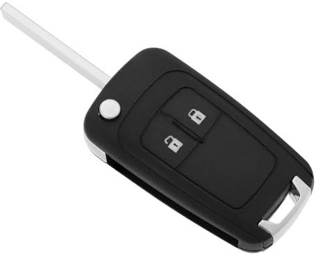 VGOL 1 Clé de Télécommande de Voiture 2 Boutons 433 MHz Clé Radio ID46 Clé de Remplacement Compatible avec Opel Compatible avec Zafira Compatible avec Corsa Compatible avec Astra J