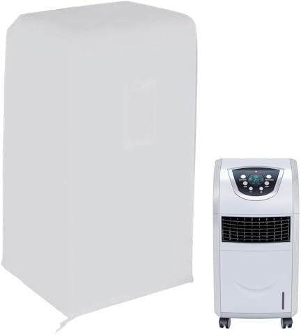 Tragbare Abdeckung Für Klimaanlage, Klimaanlagenabdeckung Universelle Staubdichte Abdeckung Für Mobile Klimaanlagen, Abdeckung Für Mobile Klimaanlage, Wasserdichte Schutzhülle Teleskopseil, 40x46x75cm