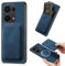 Ysnzaq Retro Magnetic Wallet Case for Xiaomi Redmi Note 13 Pro 4G (NOT 5G), Detachable Credit Card Slot Holder Premium PU Leather Shockproof Protective Case for Xiaomi Redmi Note 13 Pro 4G. CK-Blue