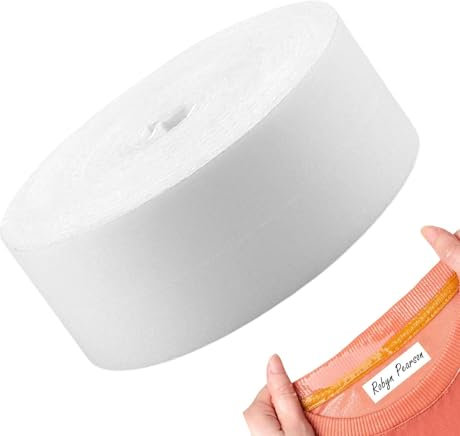 Namensschilder für Kleidung, Eisen, waschbar, Stoffetiketten, bedruckte Stoff-Namensschilder zum Beschriften von Jacken, T-Shirts, Hosen, Handtüchern, ideal für Schuluniformen und Personalisieren von