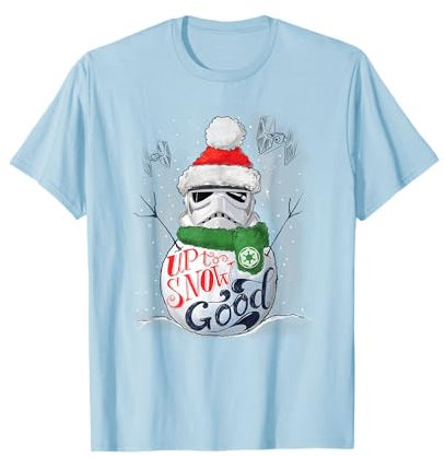 Star Wars Stormtrooper Up to Snow Good Funny Holiday T-Shirt
