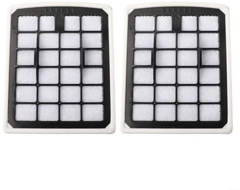 Gettimore Filtro de protección de motor de repuesto para 800820 para EasyHome 90946 para Eureka para Apollo para AK9/para aspiradoras AK10, lavable y reutilizable, paquete de 2