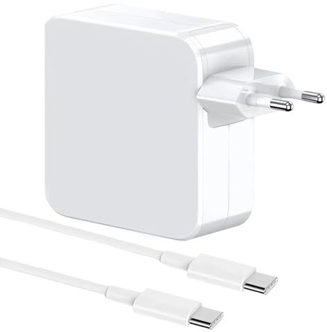 Applicable à Chargeur Mac-Book Air USB C 67W, Chargeur Rapide pour Ordinateur Portable pour Mac Book Pro/air 13-15 Pouces 2018-2024, Compatible avec iPad Pro, Huawei, Lenovo, HP, Samsung, Dell