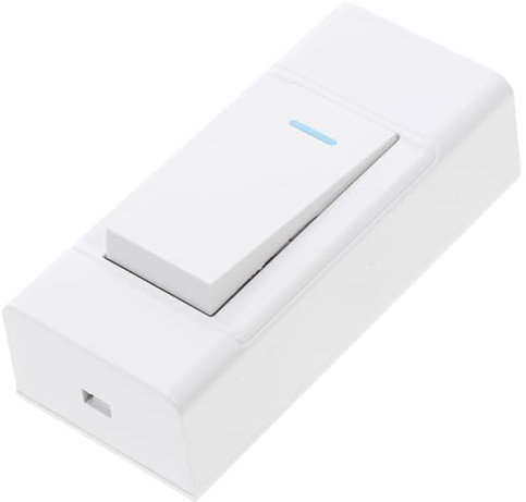 Angoily Inline Lichtschalter Dimmer Praktischer Kabelschalter Für Tischlampen Nachttischlampe Oder Schreibtischbeleuchtung Weißer Ein/Aus Schalter Für Einfache Handhabung