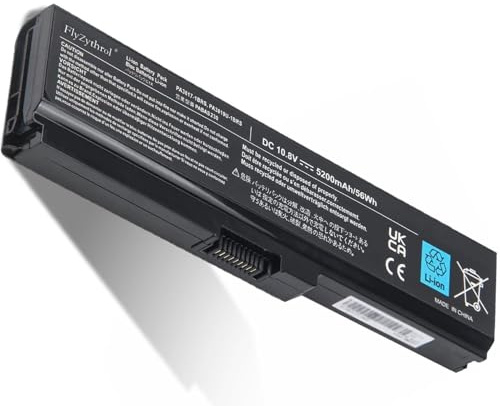 FlyZythrol 5200mAh PA3817U-1BRS PA3818U-1BRS PA3819U-1BRS Batterie portable compatible avec Toshiba Satellite C650 C650D C660 C655 C670 C670D L600 L655 L670 L750 L750D L750D L750D 55 L7 70 L775 L755D