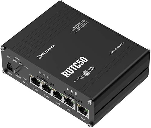 RUTC50 Industrial 5G Router With WiFi6