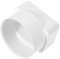 Mipcase Joint de tuyau carré adaptateur de descente de gouttière de plein air Accessoire bec extenseurs pratique bas Drainage pour le descente connecteur de tuyau d'évacuation abdos Beige