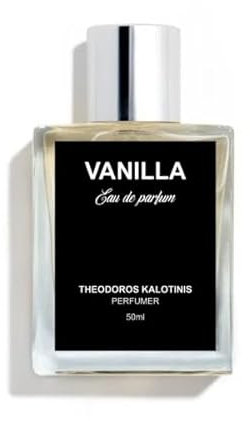 Theodoros Kalotinis Vanilla - Eau de Parfum 50ml - Unisex-Duft - Süßer und Langhaltender Duft mit Noten von Patchouli, Vanilla und Karamell.
