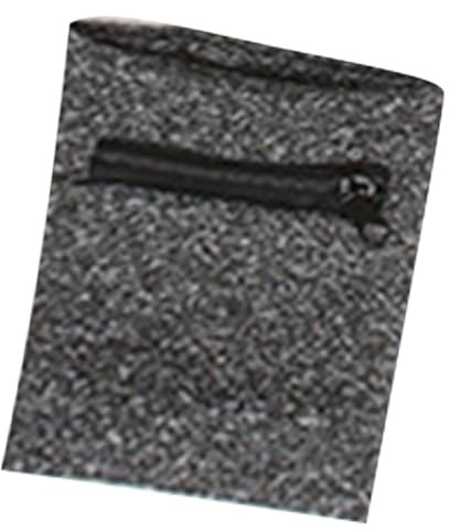 Muñequera elástica transpirable que absorbe el sudor con bolsillo con cremallera para entrenamiento, levantamiento de pesas, baloncesto, accesorio de muñeca de fitness de moda