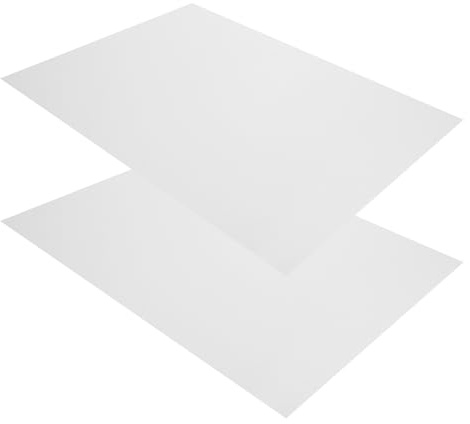 Lámina de Aluminio A4 2 Piezas Plata para Bricolaje | Chapa de Aluminio, Placas y Laminas de Aluminio, Resistente a Deformación
