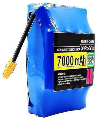 36V 7AH 10S2P Batterie Au Lithium pour Hoverboard Batterie Lithium-ION Longue Durée Batterie pour Trottinette À Deux Roues Chargeur Non Inclus