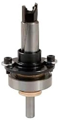 VIRUTEX 2946768 - Kit fresa de 15 con guía+eje acanalado
