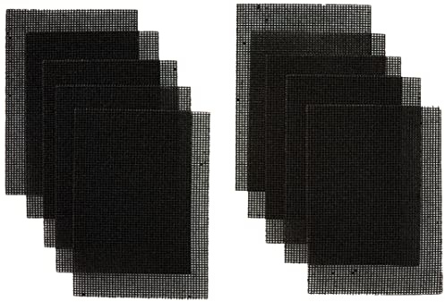 Ramon Hygiene Gscr.10 Griddle Cleaning Screen, 14 x 10 cm, Pack of 10 , Black