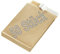Herlitz 797506 Faltentasche B4 braun, 50 Stück, 130 g/qm, zu je 25 Stück eingeschweißt mit Haftklebung (50er Pack, B4 braun)