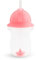 Munchkin Click Lock Any Angle Weighted 2 Pack Straw Cup (Pink/Pink) 10 oz / 296 ml