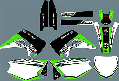 DST0075 Motorcross MXP - Adesivo grafico per Kawasaki KX125 KX250 KX 125 250 2003-2012