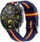 ESTUYOYA Correa de Nylon Compatible con Huawei Watch GT5/GT2 46mm y GT4 46mm - Ultimate Pulsera Bandera de España 22mm - Azul Otan