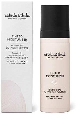 Estelle & Thild - Organic Beauty. Tinted Moisturizer Dark 100% Natural, Certified Organic, Vegan Formel, Cruelty Free. Nicht Comedogenic - Sweden - 30 ml