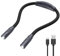 ORIA Leselampe, Wiederaufladbares Tragbare Halslampe LED Lampe mit 4-LED-Perlen 3 Stufige Helligkeit, USB-Kabel Inklusive, Freisprecheinrichtungen zum Lesen, Stricken, Camping, Reparieren