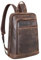 STILORD 'Watson' Laptop Rucksack 15.6 Zoll Leder Backpack Business Lederrucksack Herren Rucksack XL für Breite DIN A4 Ordner Tagesrucksack Vintage Echtleder, Farbe:zamora - braun