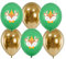 Libetui 10 Luftballons süßes Reh Geburtstag Kindergeburtstag Weihnachten Ballons Goldene Weihnachtsdeko 30cm Süßes Reh