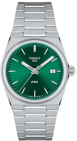 Tissot Damen Analog Quarz Uhr mit Edelstahl Armband T1372101108100