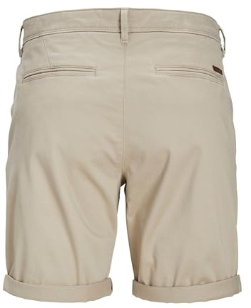 JACK & JONES Men's Shorts, Beige (Crockery), XL