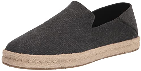TOMS Herren Espadrilles Santiago 10019869 - Black, Größe:47.5 EU