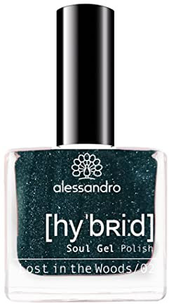 alessandro Hybrid Lack Winter Magic - LOST IN THE WOODS - In nur 3 Schritten - perfekte Nägel ohne LED -bis zu 10 Tagen halt! 8 ml