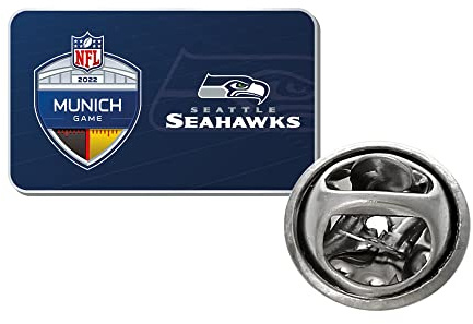 Great Branding NFL Munich Game Pin Badge Anstecknadel Seattle Seahawks