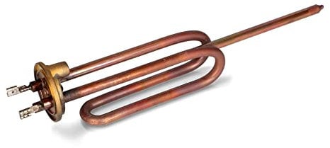 G GRIMALDI Resistenza SCALDABAGNO ARISTON 1200W RIC M6 con Porta ANODO M6 Lunghezza: 148MM-265MM RECO Made in Italy