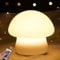 Tremdwoto Mushroom Lamp with Remote, Rechargeable 7 Color Mushroom Night Light, Soft Squishy Silicone Nightlight Birthday Gift for Kids Baby Child Girls Boys Toddler