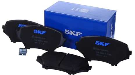 SKF Scheibenbremse Bremsbelag VKBP 80592 A - 4er Set - Position Vorderachse Höhe 77 mm Länge 154 mm Breite 83 mm Dicke 14,9 mm - OE Qualität
