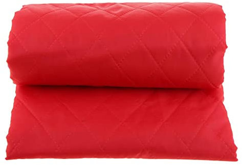 harayaa 100 X 145 cm Poly/Steppstoff für, rot