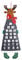 Countdown bis Weihnachten Wandkalender Ornament Weihnachtsmann Elch Zwerg Filz Adventskalender Home Wandbehang Dekor Neujahr Geschenk