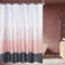 Lerores Tenda da doccia 80 x 180 cm, con orlo appesantito, in tessuto antimuffa, impermeabile, lavabile, in poliestere, con occhielli e 5 anelli per tenda da doccia, per bagno, vasca da bagno