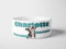 forefrontdesigns Personalised Dog Name Bowl – Custom Ceramic Dog Bowl for Water/Food, Ideal for Dogs and Cats, Personalised Cat Bowl Available in Large and Medium Sizes for Stylish Feeding.