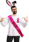 BOFUNX Männer JGA Kostüm Set Junggesellenabschied Männer Kostüm Outfit Herren JGA Party Kostüm Zubehör Männer Hochzeit Deko