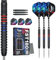 Formula Sports Dartpfeile mit Metallspitze 90% Tungsten Steel-Dartpfeile 3 Stück Profi Steeldarts in 21, 22, 23, 24 Gramm